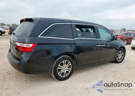 2011 Honda Odyssey Ex z USA, uszkodzony, nr VIN 5FNRL5H42BB011900